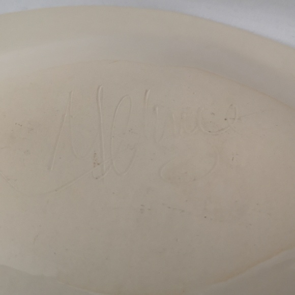 One-of-a-kind Studio Art Pottery Display, Serving or Catch-all Tray with Mermaid - Picture 6 of 8